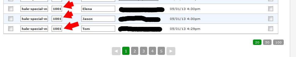Message Number Set High